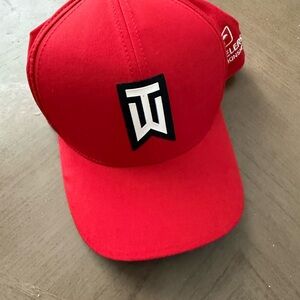 Nike Red Hat with Logo